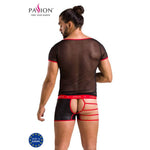 Passion 055 Conjunto Marca Preta L/xl