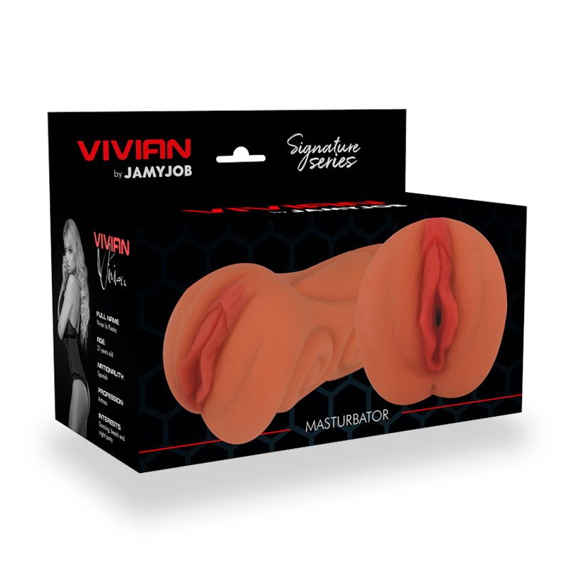 Jamyjob Signature Masturbador de Vagina Vivian