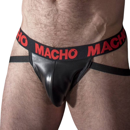 Macho Mx25rc Jock Cuero Rojo S