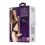 Baile Ultra Apaixonado Dildos Duplos com Arnês