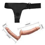 Baile Ultra Apaixonado Dildos Duplos com Arnês