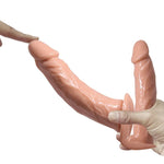 Baile Ultra Apaixonado Dildos Duplos com Arnês
