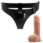 Pretty Love Arnés Bragas Arnés Universal Con Dildo Tom 20 Cm Natural