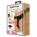 Pretty Love Arnés Bragas Arnés Universal Con Dildo Tom 20 Cm Natural