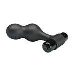 Mr Play -Plug Anal Vibrador de Silicone Preto