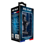 Mr Play -Plug Anal Vibrador de Silicone Preto