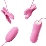 Pretty Love Pina Com Vibrao e Eletroshock Rosa
