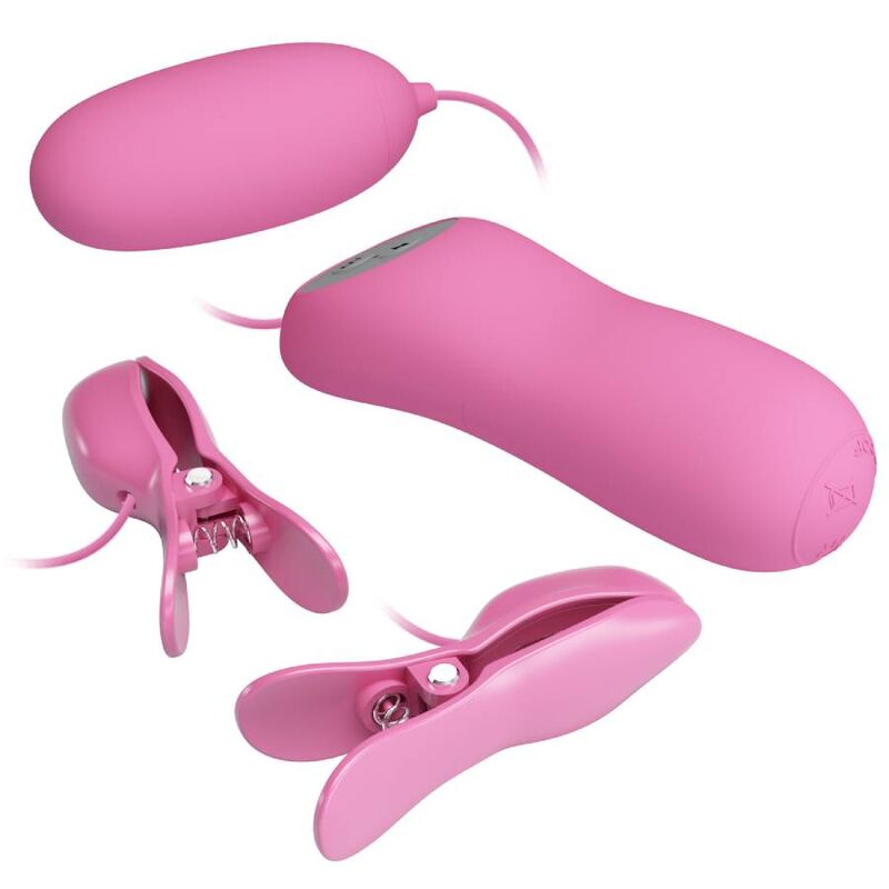 Pretty Love Pina Com Vibrao e Eletroshock Rosa