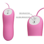 Pretty Love Pina Com Vibrao e Eletroshock Rosa