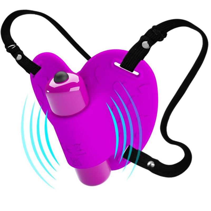 Pretty Love - Heartbeat Clitoris Massager 10 Modos de Vibração Roxo
