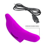 Pretty Love Estimulador de Dedo Roxo Delphini Poderoso