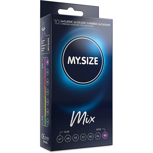 My Size Mix Condones 69 Mm 10 Unidades