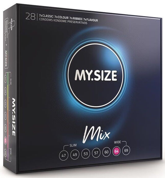 My Size Mix Preservativos 64 mm 28 unidades