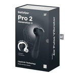 Satisfyer Tecnología Air Pulse Pro 2 Gen 3 Negro