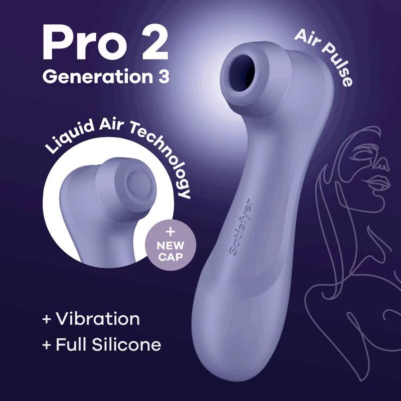 Satisfyer Tecnologia de Ar Líquido Pro 2 Gerao 3 Lils