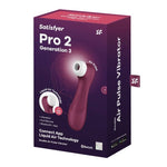 Satisfyer Pro 2 Generación 3 Vinho Tinto Bluetooth e App