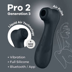 Satisfyer Pro 2 Generación 3 Negro Bluetooth y Aplicación