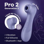 Satisfyer Pro 2 Generación 3 Lilac Bluetooth & App