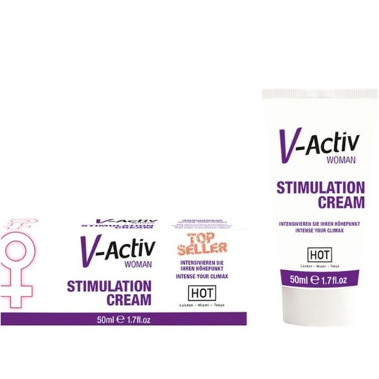 Hot V-activ Creme de Estimulação Feminina 50ml