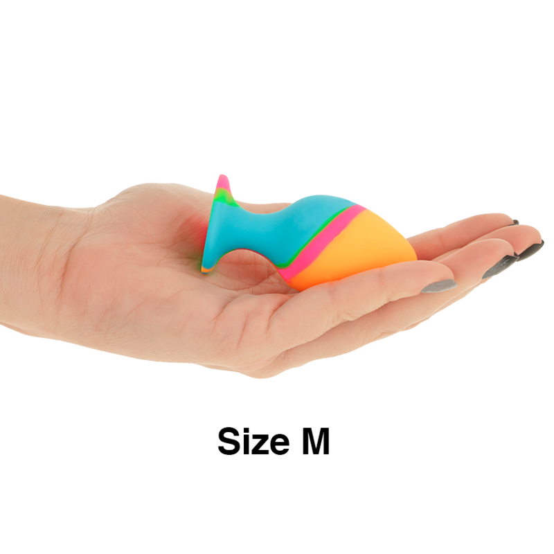 Intense Conjunto de Plugues de Silicone Multicolor
