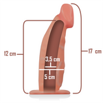 Intense Arnês Oco Com Dildo 18 X 3,5 Cm