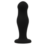 Black&Silver - SeanPlug Anal Premium Silicone Preto