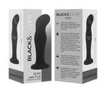 Black&Silver - SeanPlug Anal Premium Silicone Preto
