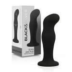 Black&Silver - SeanPlug Anal Premium Silicone Preto