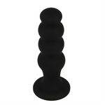 Black&Silver -Plug Anal de Silicone Scott Premium Preto