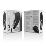Black&Silver - Drake Deluxe Sucking Vibe Silicone Recarregável Preto