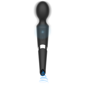 Black&Silver - Beck Wand e Ventosa 2 em 1 Silicone
