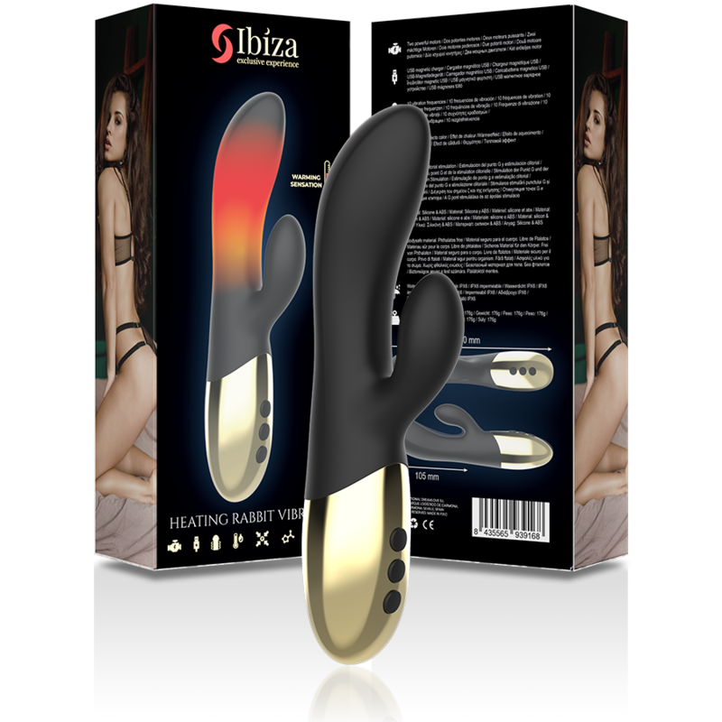 Ibiza - Vibrador Coelho Aquecimento