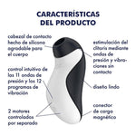 Satisfyer Estimulador de Pulso de Aire Orca + Vibración