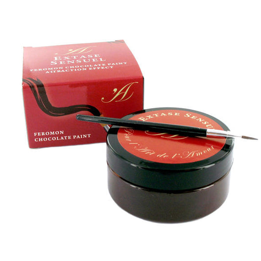 Extase Sensual - Tinta Corporal Chocolate com Efeito de Atrao 50 ml