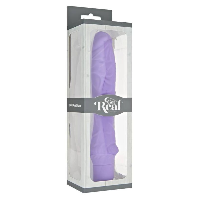 Get Real Vibrador Morado Grande Clásico