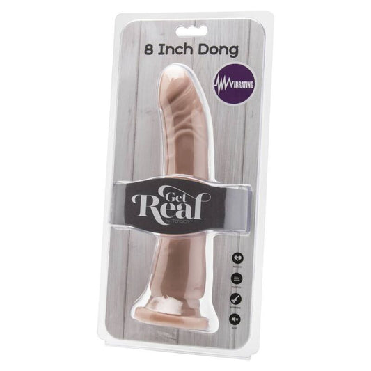 Get Real Pele Vibrante Dong 20,5 Cm