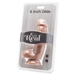 Get Real Dildo 12 Cm Com Bolas Pele