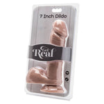 Get Real Dildo 18 cm com Testículos Natural
