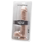 Get Real Dildo 28 Cm Com Bolas Pele