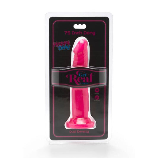 Get Real Happy Dicks Dong 19 cm Rosa