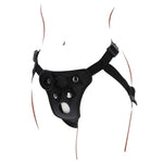 Get Real Arnês de Prazer Strap-on Preto