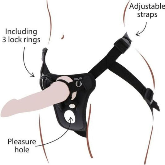 Arnés Strap-on Get Real Negro