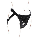 Get Real Arnês de Prazer Strap-on Preto