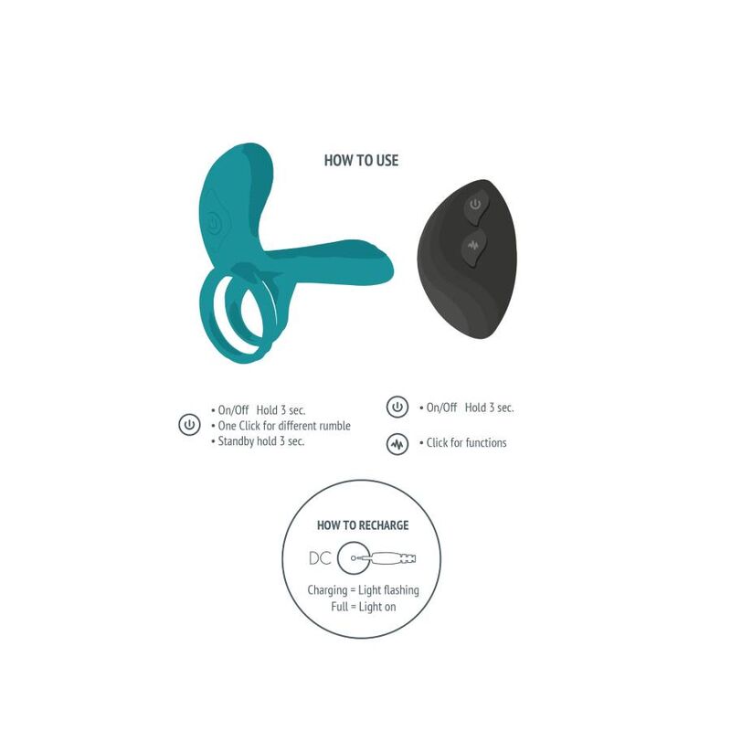 Xocoon Anel Vibrador para Casais Verde