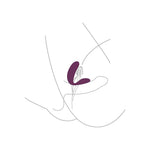 Xocoon Vibrador para Casais Bound Love Roxo