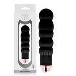 Dolce Vita Vibrador Recargable Seis Negro 7 Velocidades