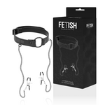 Fetish Submissive - Anillo de Mordaza con Pinzas para Pezones