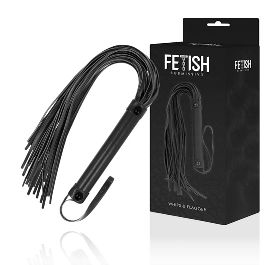 Fetish Submissive - Chicote de Couro Vegano