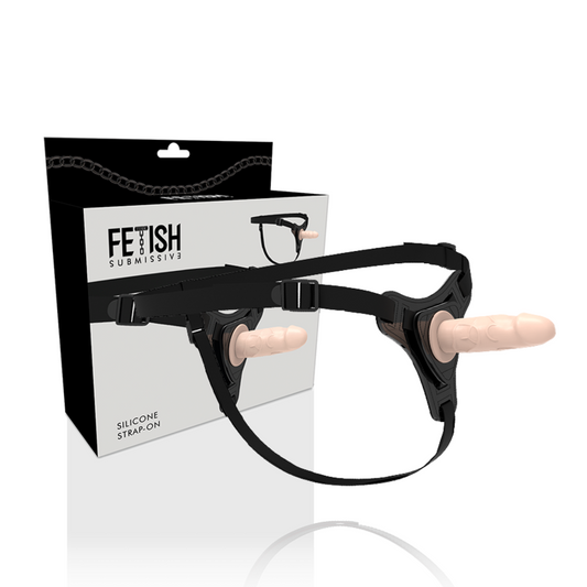 Arnés Fetiche Sumiso Silicona Realista de Carne 12,5 Cm