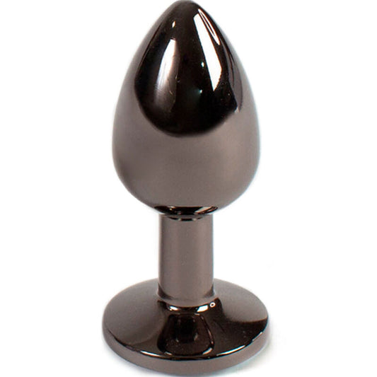 Secretplay -Plug Anal de Gunmetal Tamanho Pequeno 7 cm
